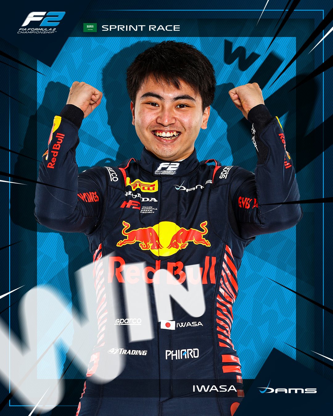 Resultados Carrera al Sprint F2: Debacle de Théo y triunfa Iwasa