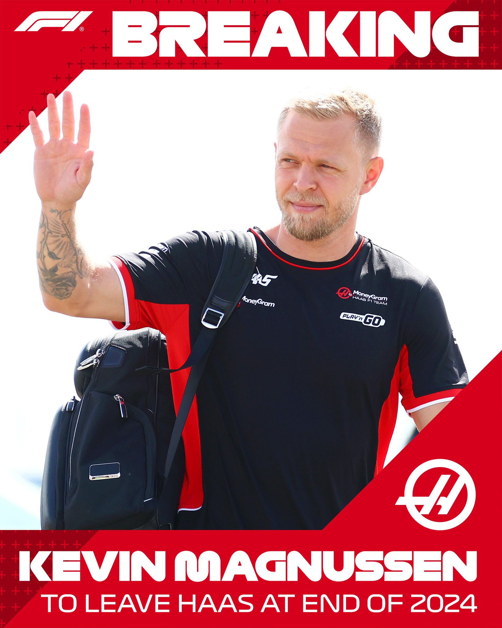 OFICIAL: Magnussen y Haas separarán sus caminos a final de 2024 ...