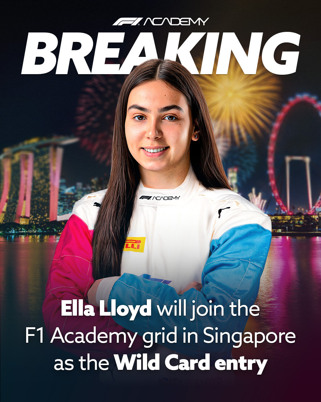Joyd OFICIAL: Ella Joyd entra como Wildcard en el GP de Singapur - Noticias ...